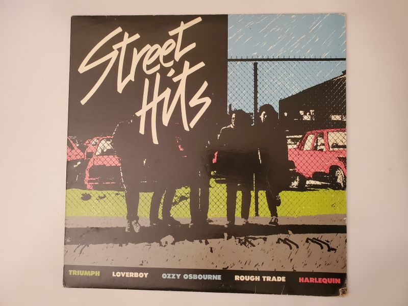 Various Artists (including Triumph, Loverboy, Ozzy Osbourne, Rough Trade, Harlequin) Street Hits vinyl record